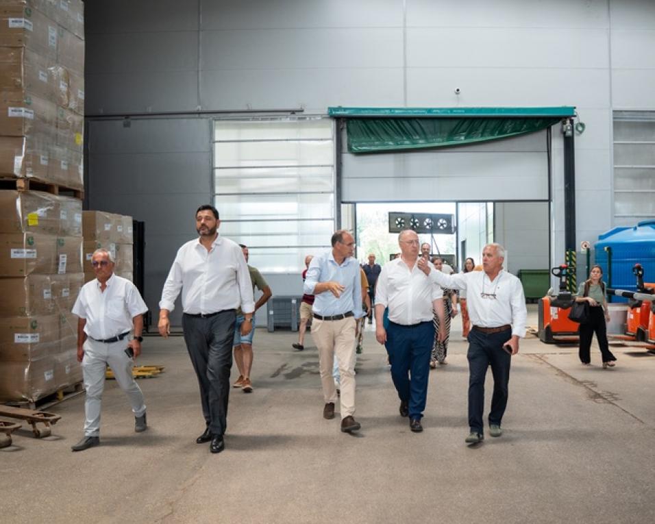 Ministro da Agricultura afirma compromisso estratégico para reforço da fileira do kiwi.