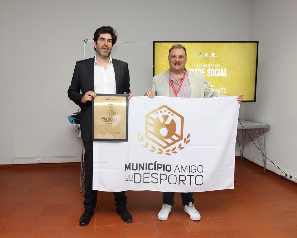 Município de Ílhavo foi, uma vez mais, reconhecido com o galardão “Município Amigo do Desporto”