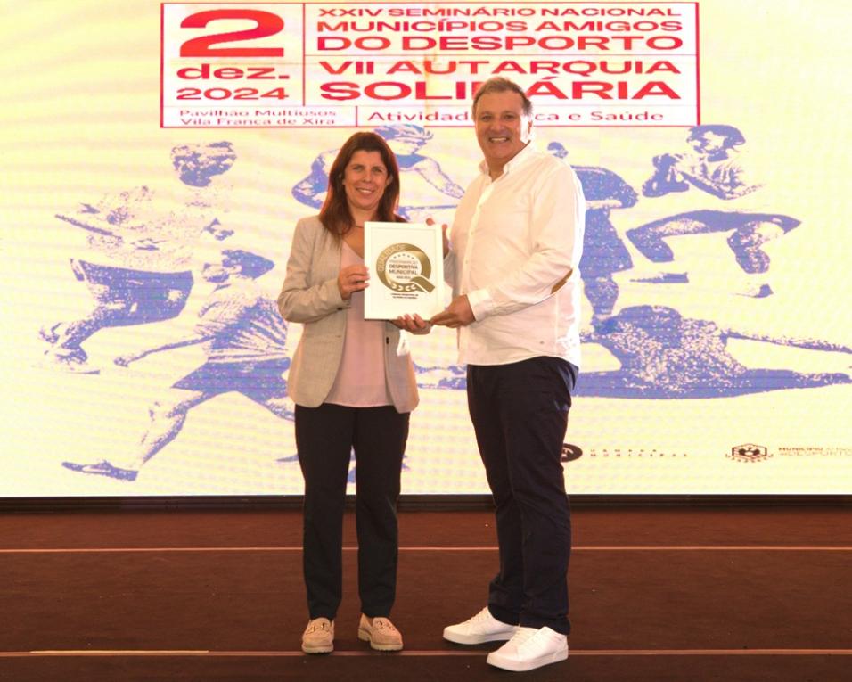 Oliveira do Bairro distinguido por programas desportivos Oliveira do Bairro distinguido por programas desportivos