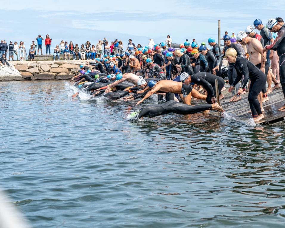 travessia da ria a nado com inscrições abertas