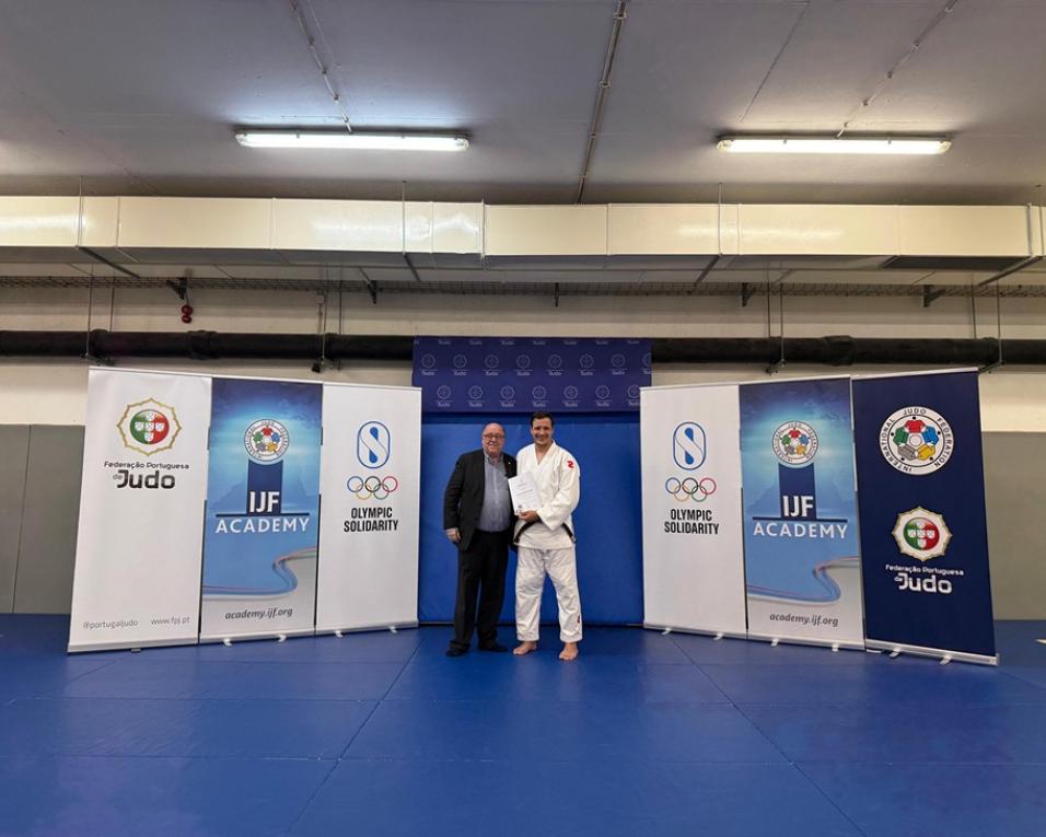 António da Costa é Instrutora de Judo 1.º nível da IJF Academy.