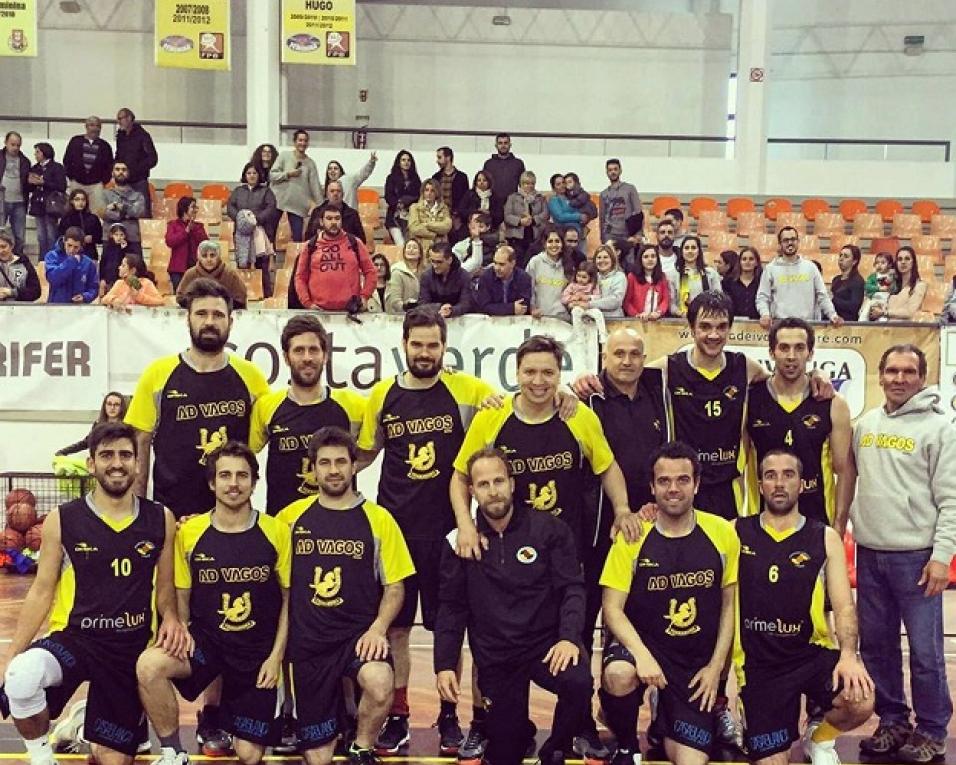 Basquetebol: AD Vagos joga subida este sábado.