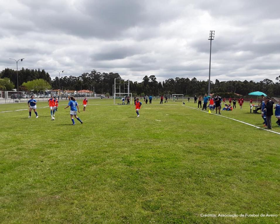 Vagos recebeu finais regionais de futebol feminino.