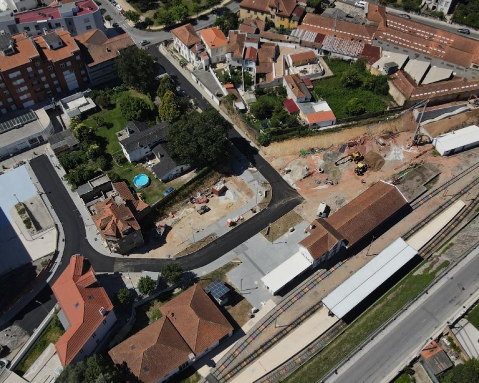 Águeda: Central Intermodal já está em construção.