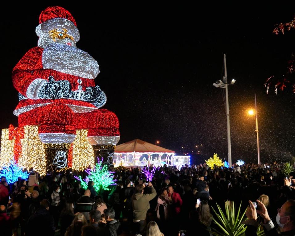 Águeda: Iluminações de Natal acendem-se na próxima sexta-feira.