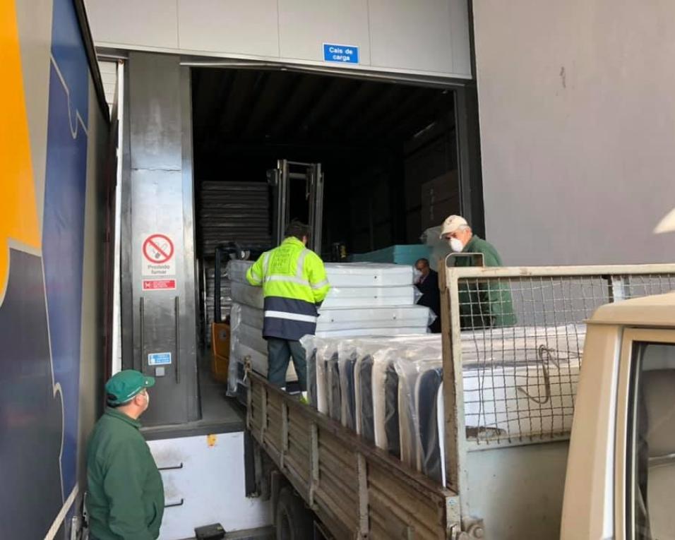 Albergaria prepara instalações de enfermagem.