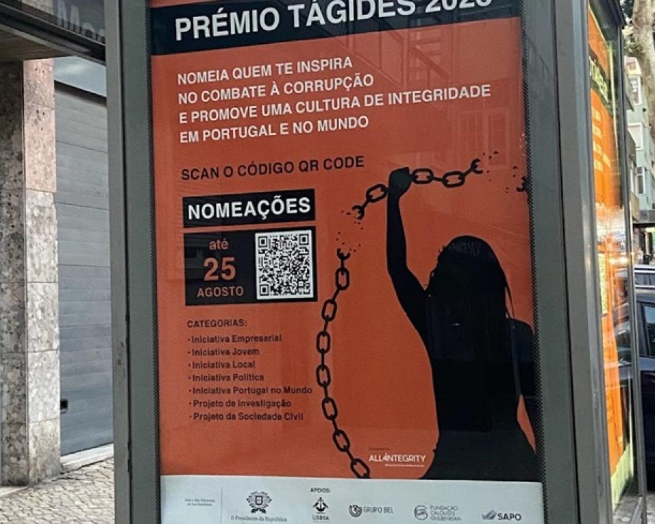 All4Integrity entrega prémios do programa RedEscolas AntiCorrupção.