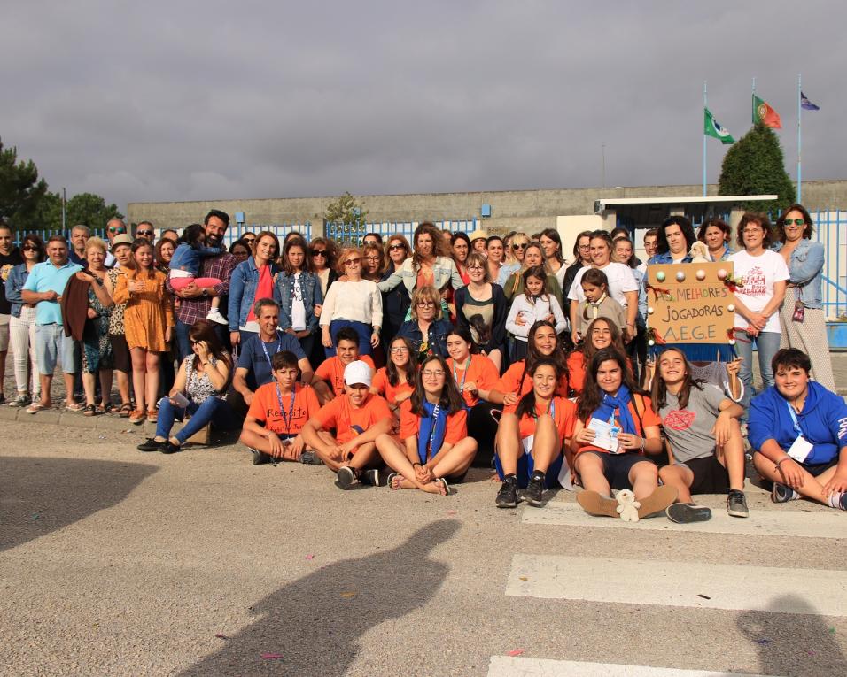 Alunas iniciadas da EB da Gafanha da Encarnação obtêm 2.º lugar no Campeonato Nacional de Desporto Escolar de Futsal feminino