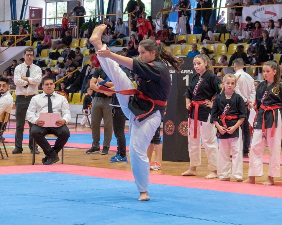 Maria Inês Alvarinhas é campeã nacional de kempo.