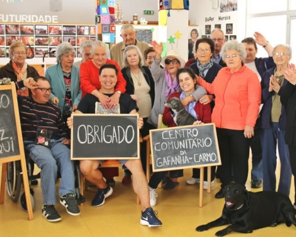Ângelo Valente e Sofia Nunes lançam livro sobre vivências no Centro Comunitário da Gafanha do Carmo.