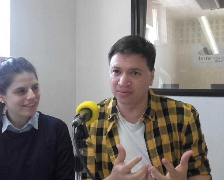 Ângelo Valente e Sofia Nunes como palestrantes na Associação Espirita Luz e Paz de Aveiro.