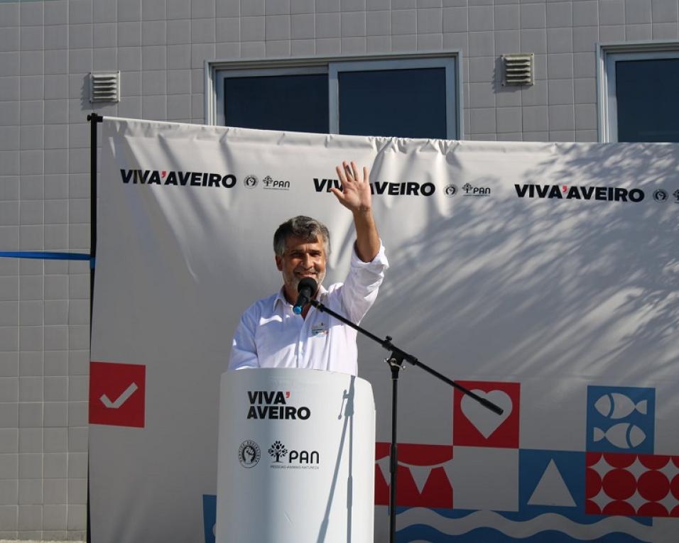 Coligação Viva’Aveiro (PS-PAN) apresenta programa eleitoral.