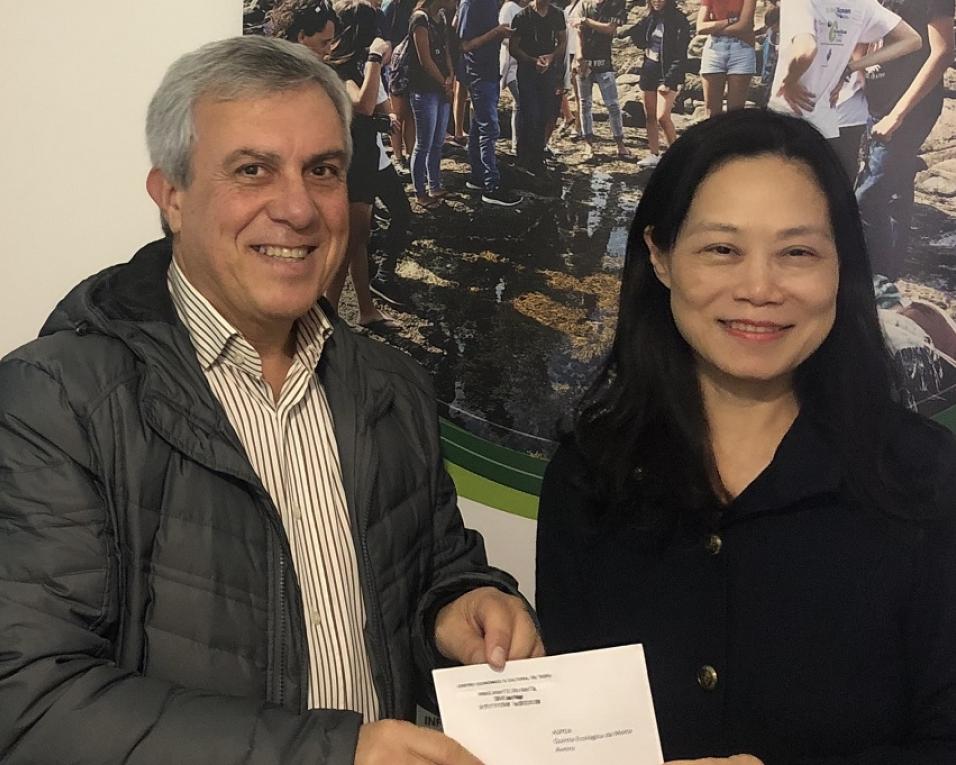 Aspea garante apoio de Taiwan para projeto ambiental.