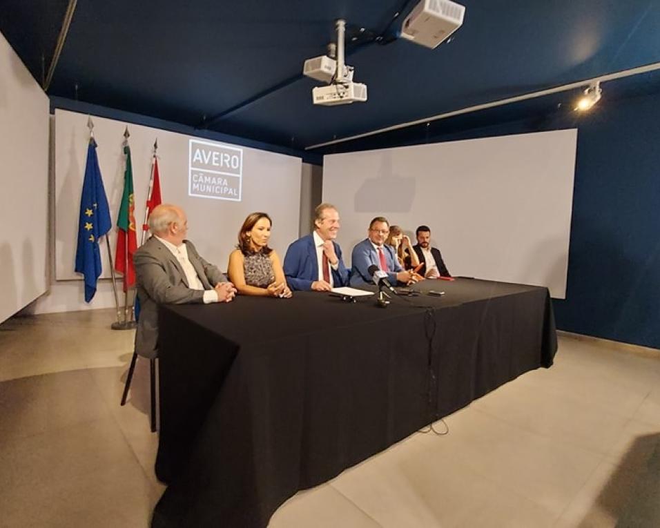 Câmara de Aveiro: Rossio em fase final de obra. Autarquia fez balanço positivo aos mandatos e ao investimento realizado.