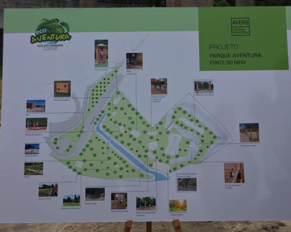 Parque Aventura inaugurado na segunda edição do “Eco Aventura – Ação pelo Ambiente”.