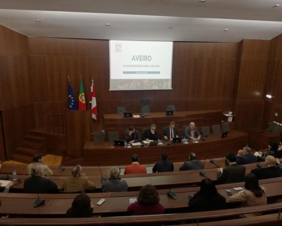 Aveiro coloca cultura como pilar de desenvolvimento estratégico.