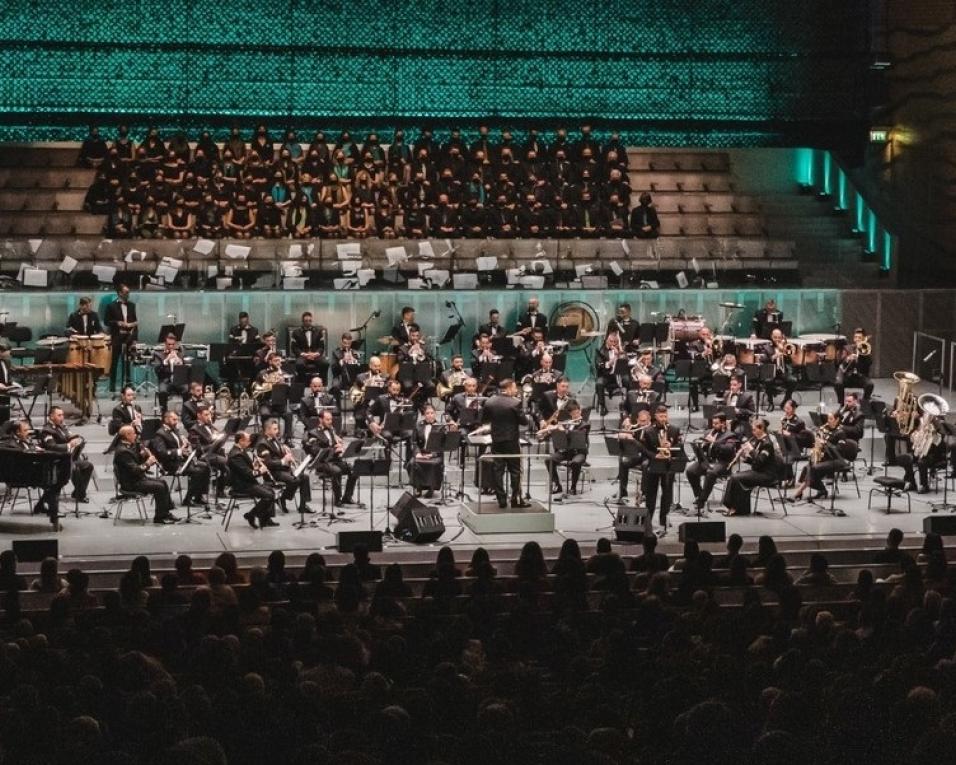 Ílhavo: Banda do Exército atua na Casa da Cultura.