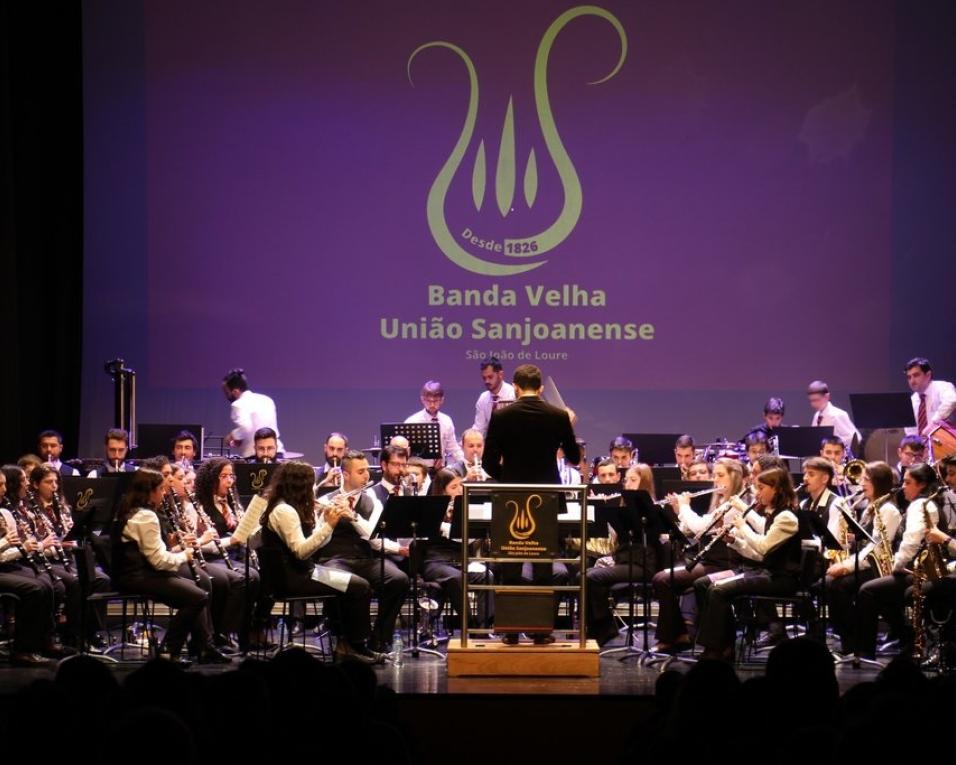 Banda Velha União Sanjoanense sobe ao palco do Cineteatro Alba no próximo domingo,