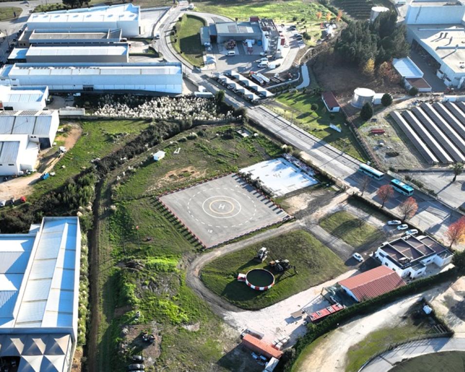 albergaria apresenta projeto da nova Base de Apoio Logístico