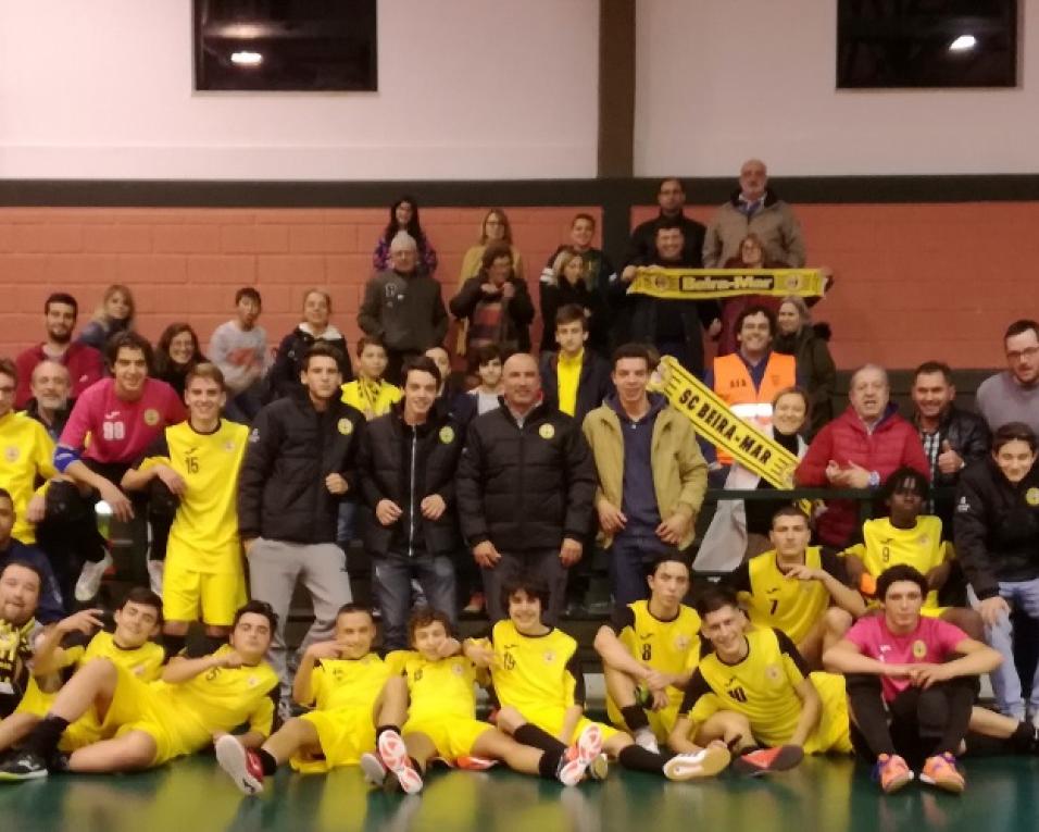 Beira-Mar: Juvenis carimbam passagem à fase final nacional de futsal.