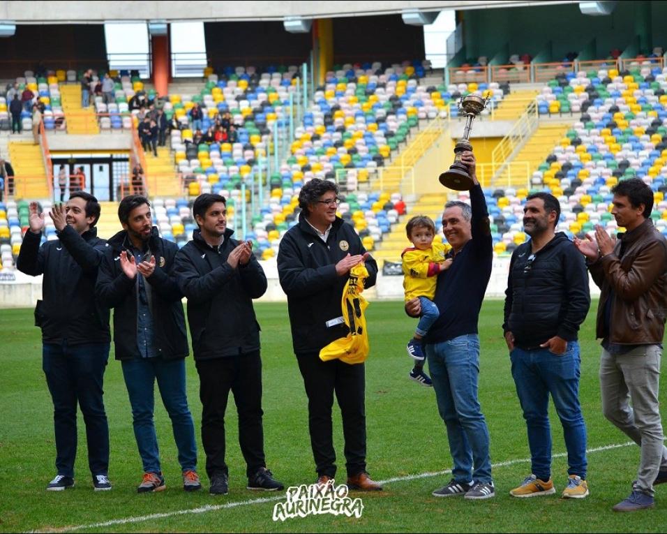 Beira-Mar: Fusco regressou nos 20 anos da Taça de Portugal.