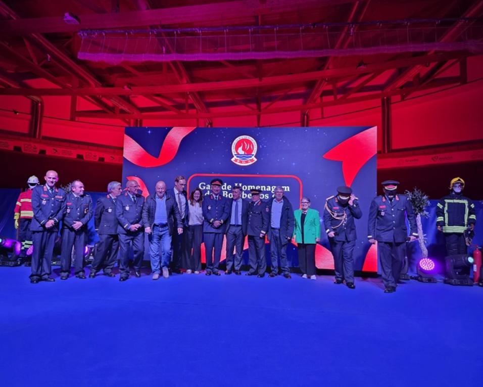 antigos comandantes dos BVI homenageados em gala dos bombeiros