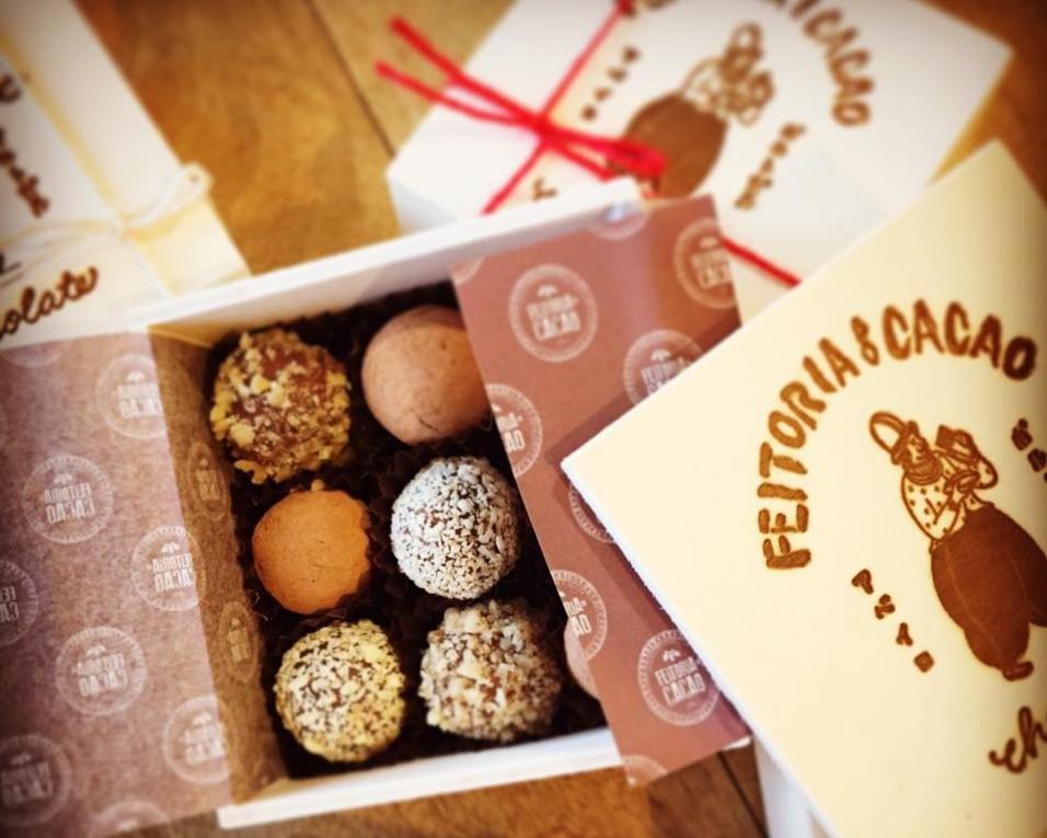 Trufas da Feitoria do Cacao garantem reconhecimento internacional.
