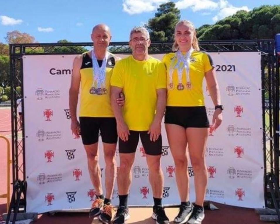 Atletismo: Beira-Mar garante títulos nacionais nos campeonatos nacionais de veteranos.