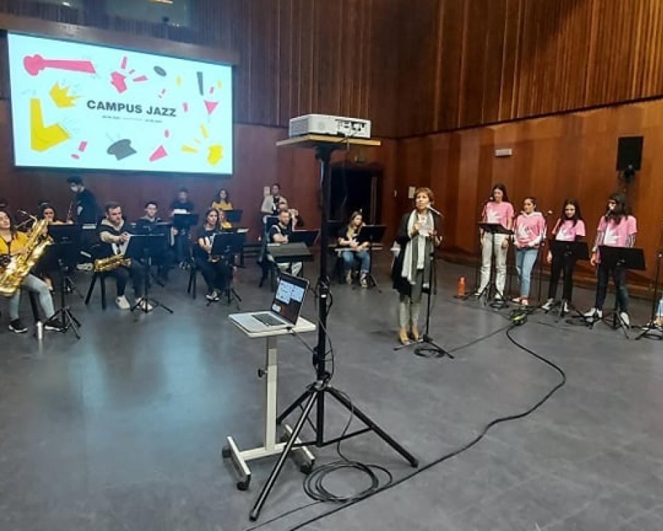 Aveiro: Campus Jazz vai aos territórios UA com mensagem sobre a Ucrânia.