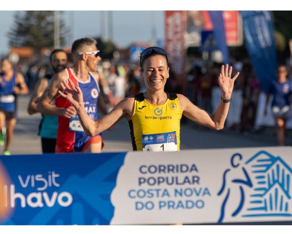 Alexandre Venâncio e Carla Martinho triunfaram na Corrida Popular da Costa Nova.