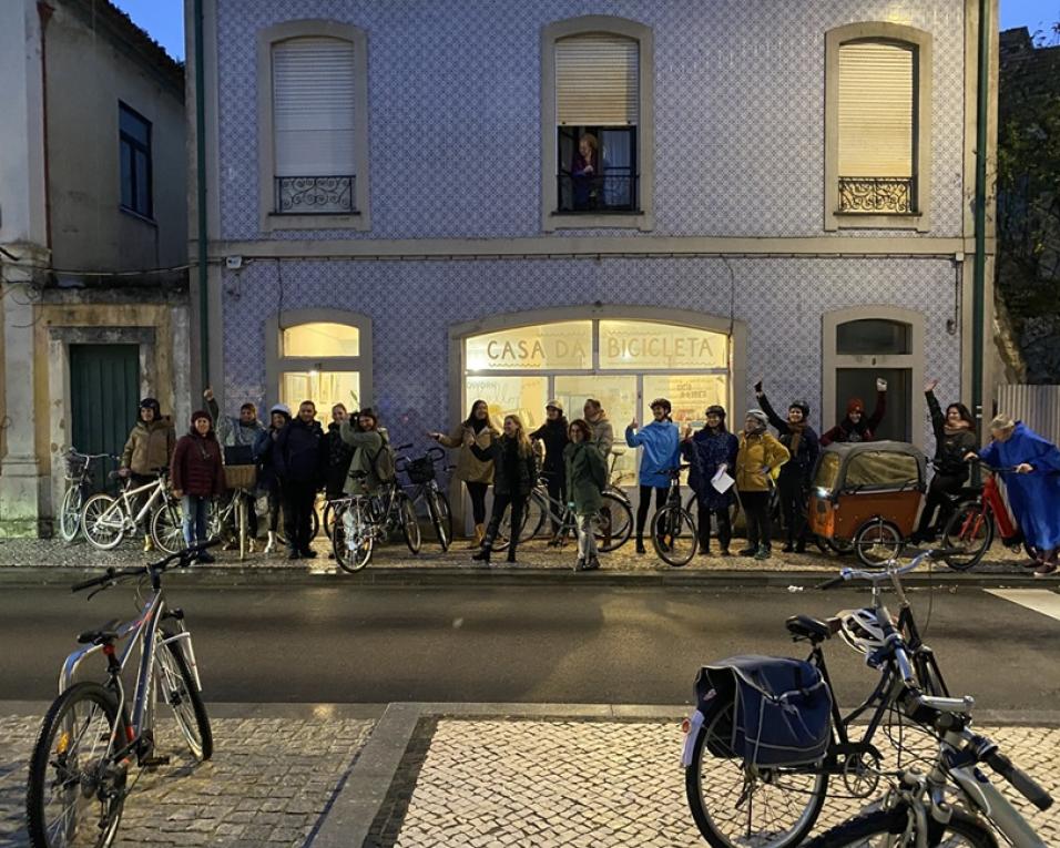 Ciclaveiro: Mulheres a pedalar no Dia Internacional da Mulher.