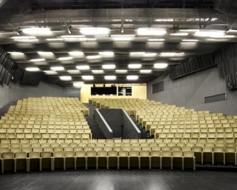 LAN Trio, com Mário Laginha ao piano, em concerto na Casa da Cultura de Ílhavo.