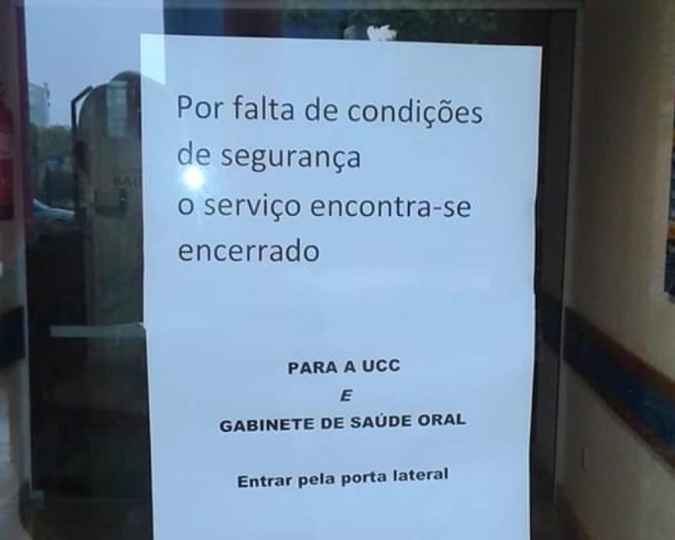 Albergaria: PCP indignado com as condições do centro de saúde.