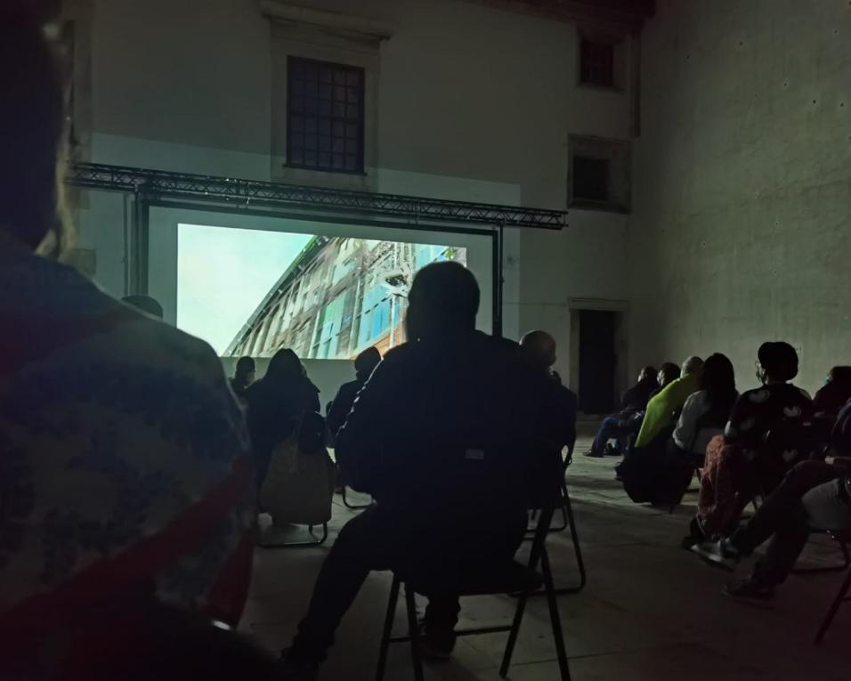 Aveiro: Noite de cinema nos claustros da Misericórdia.