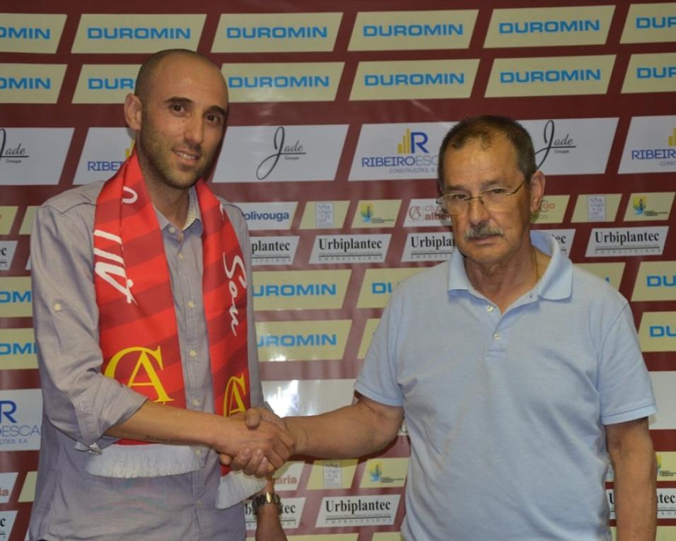 Nuno Amieiro lidera equipa do clube de Albergaria