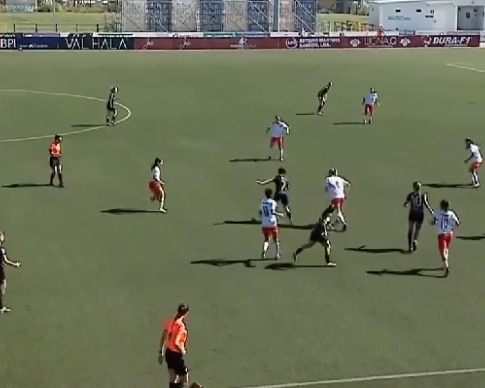 Clube de Albergaria conseguiu primeira vitória da época na Liga Feminina.