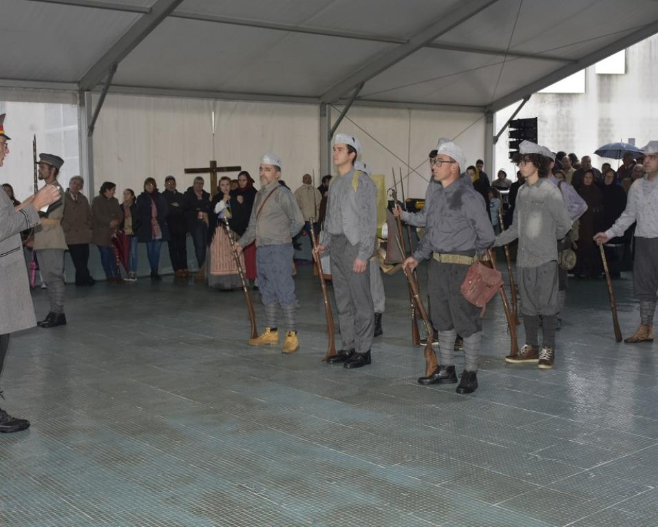 Murtosa: Encenação evoca fim da I Grande Guerra. Murtosa: Encenação evoca fim da I Grande Guerra.