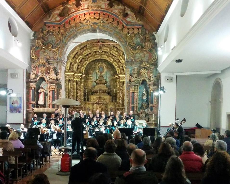 Orquestra Filarmonia das Beiras em Concerto de Natal em Albergaria-a-Velha. 