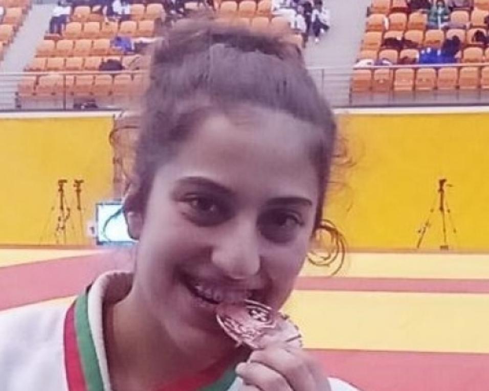 Judo: Constança Alves em prova na Taça Internacional Kiyoshi Koabayashi.