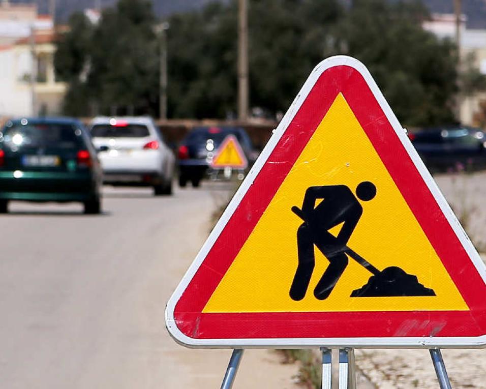 Obra de Saneamento na Gafanha de Aquém implica alteração viária na Rua do Sul.