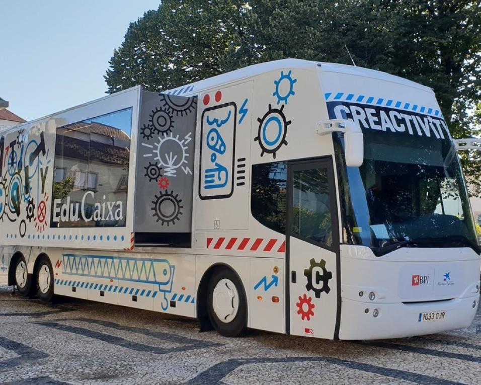 Município de Ílhavo acolhe “Creactivity Bus”.