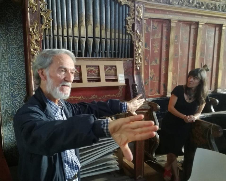 Num concerto de órgão é tão importante o nome do organista quanto o do organeiro - Domingos Peixoto.