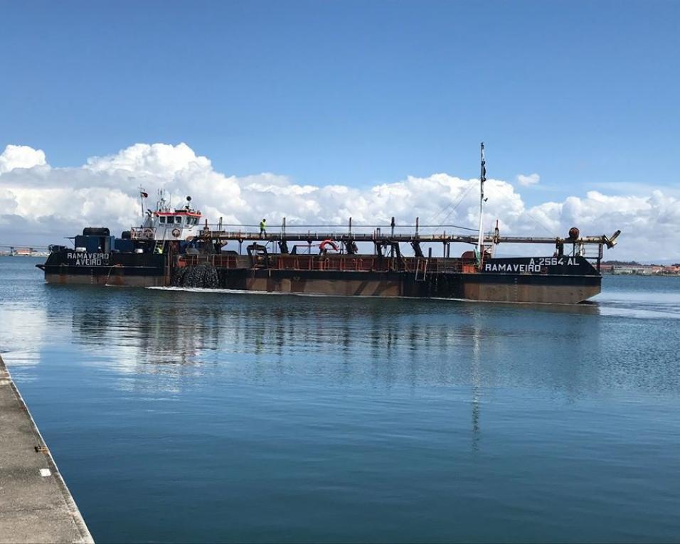 Polis confirma regresso às dragagens na ria de Aveiro.