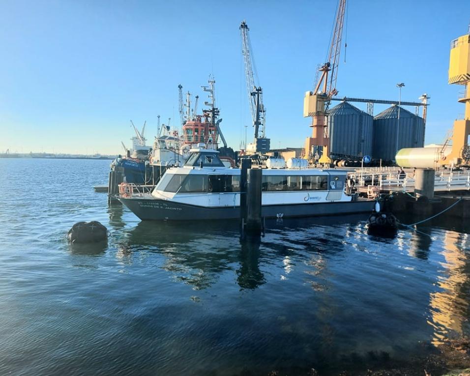 Aveiro: Dunas de São Jacinto substitui ferry que entra em doca seca.