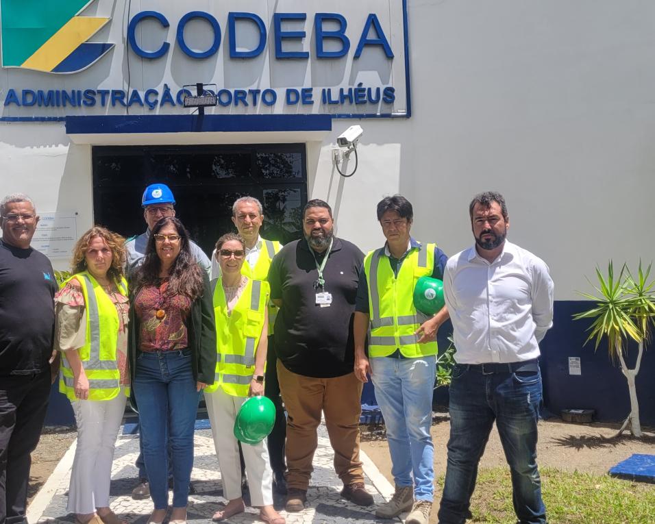 Representantes do Porto de Aveiro visitam Porto de Ilhéus no Brasil.