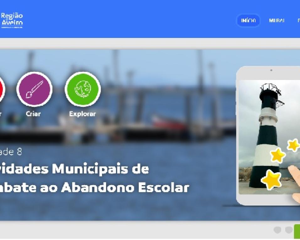 Região de Aveiro disponibiliza plataforma online de ensino.