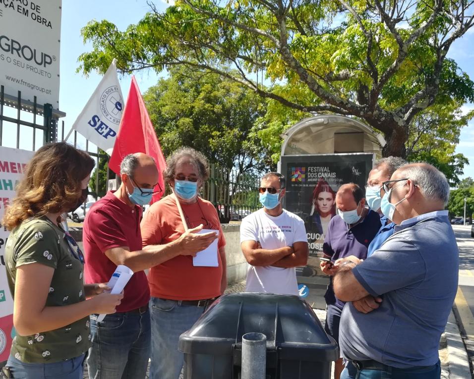 Aveiro: Enfermeiros de novo em luta pela contratação coletiva.