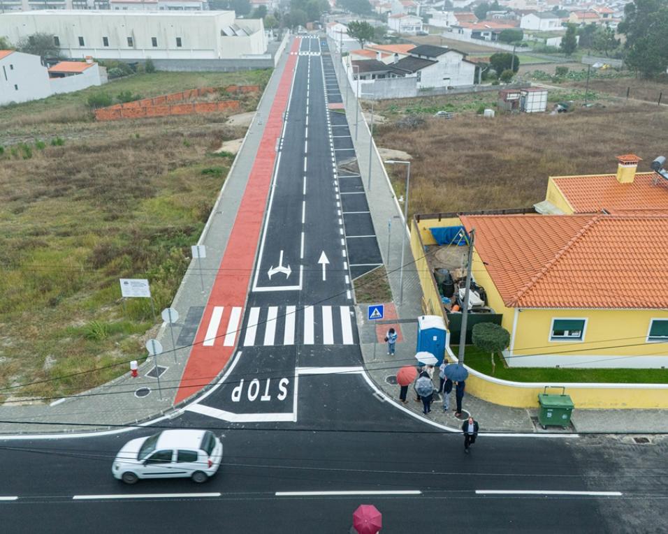 abertura de arruamento na envolvente à escola secundaria da gafanha