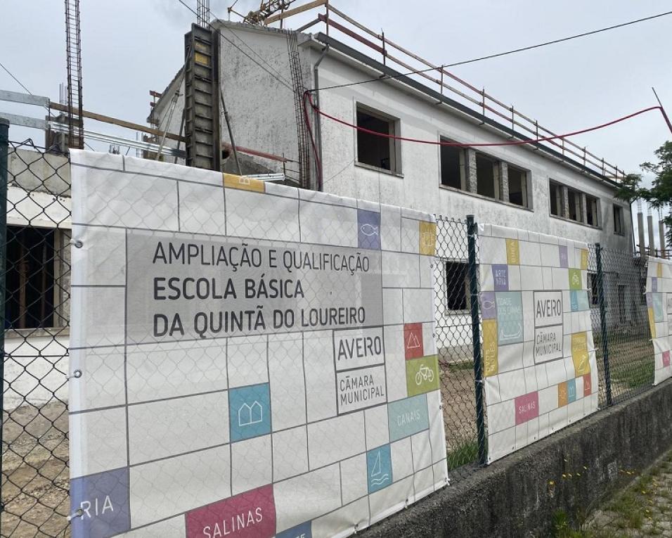 Aveiro: Autarquia inaugura a nova Escola Básica da Quintã do Loureiro.