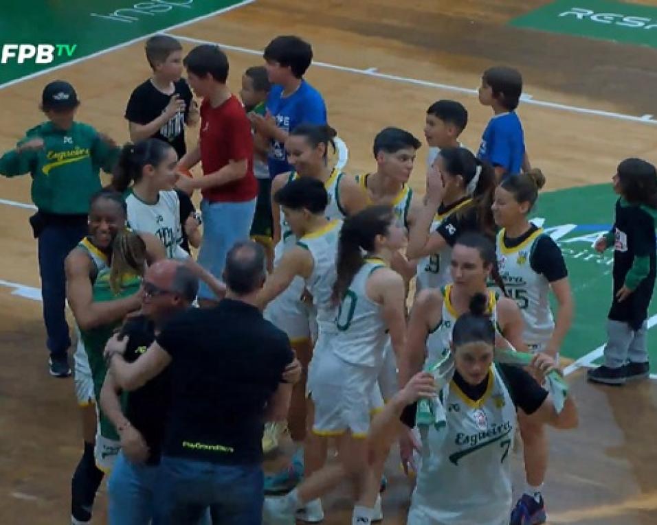 esgueira na final da liga de basket feminino